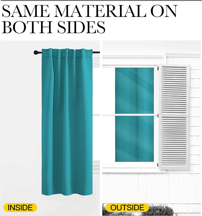 NICETOWN Living Room Darkening Curtains - Image 6
