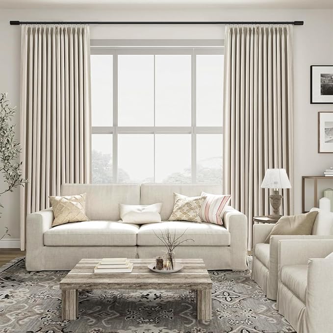 Topfinel 100% Percent Blackout Sliding Glass Door Curtains 120 Inches Long 2 - Image 7