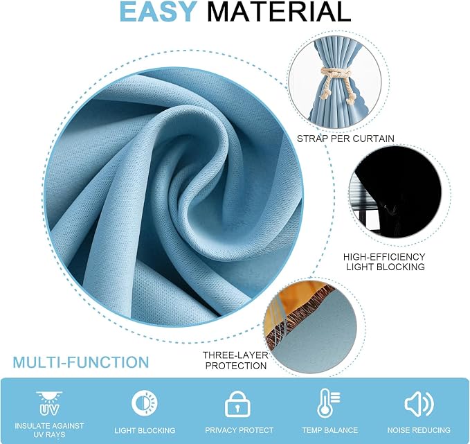 Adhesive Curtains for Window - Image 5