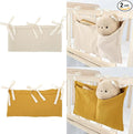 Cinaci 2pcs Cotton Pram Stroller Caddy Baby Crib Hanging Organizers Storage by Cinaci