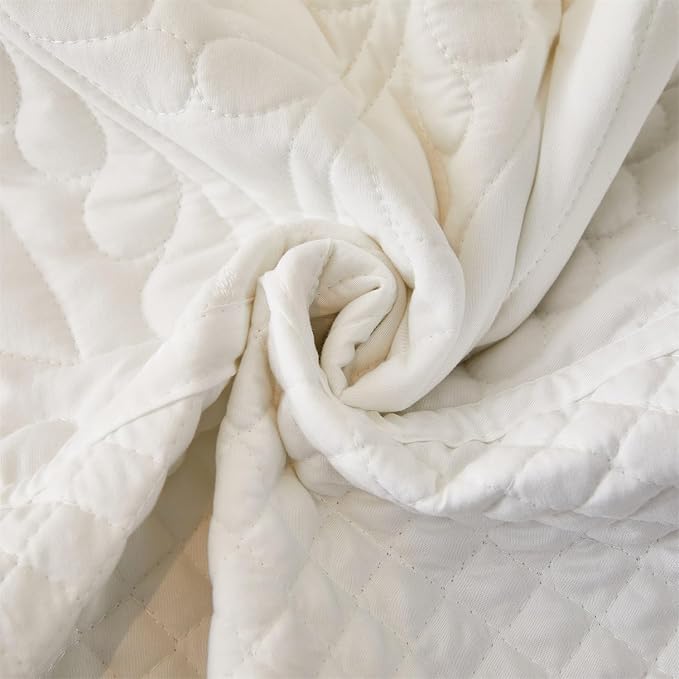 Cmfshape Oversize King Bedspread 114"x102", 3 Pieces California King Size Quilt - Image 7
