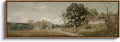 InSimSea Extra Large Framed Vintage Wall Art, Rustic Landscape, 36x12in | by InSimSeaArt