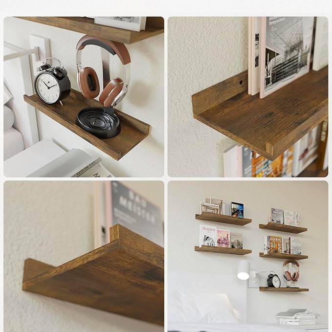 RICHER HOUSE 5-Set Floating Shelves - Image 4