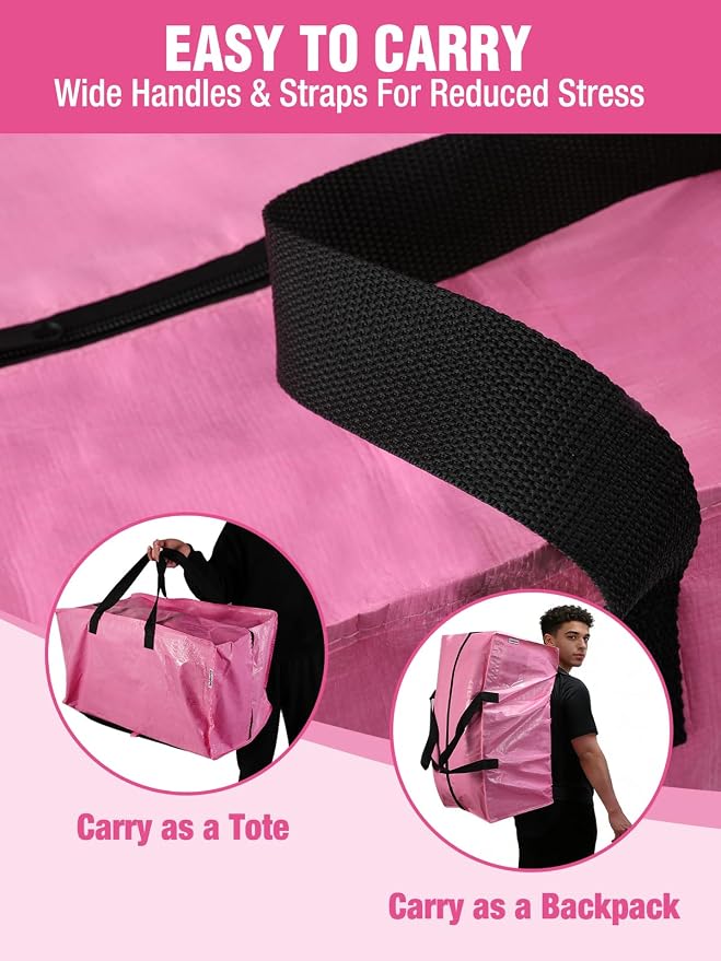 WORKPRO 8 Pack Extra Large Moving Bags - Image 5