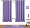 KOUFALL Lavender Curtains for Bedroom Girls 2 Panels Set Blackout Light by KOUFALL