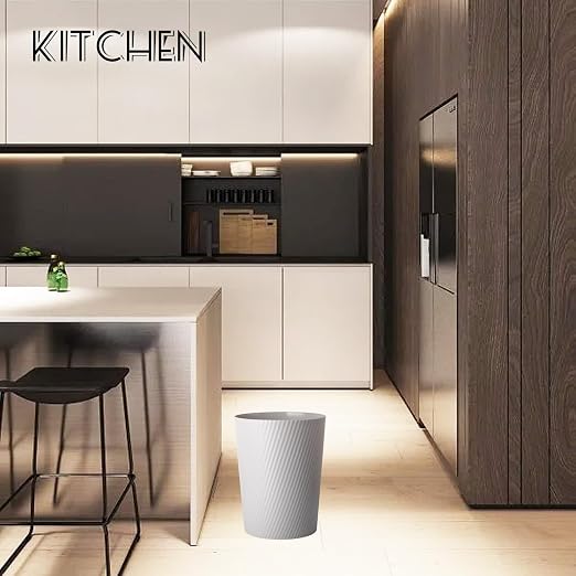 UUJOLY Small Bathroom Trash Can Wastebasket Garbage Can, 1.8 Gallon, Kids Room - Image 7