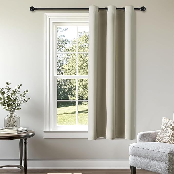 ChrisDowa Small Window Curtains 50 Inches Long by ChrisDowa