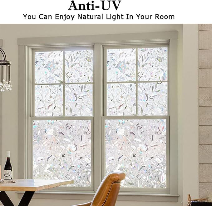 Kromapolis Privacy Window Film, Stained Glass Decorative, 29.5″ x 157.4″ | - Image 5