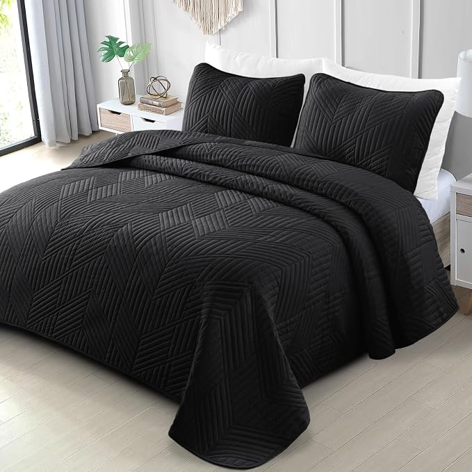 Exclusivo Mezcla California King Quilt Bedding Set, Soft Microfiber, Modern by ExclusivoMezcla