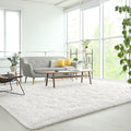 HOMORE 5x8 Area Rug for Living Room, Ivory Fluffy Rug for Bedroom Kids Dorm | by Homore