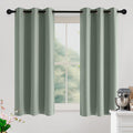 NICETOWN Sage Green Room Darkening Curtains 54 Inches Long 2 Panels by NICETOWN