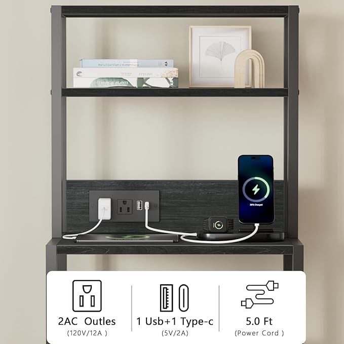 Night Stand, Tall Nightstand - Image 5