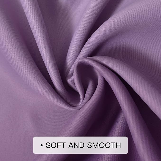 COSVIYA Grommet Ombre Room Darkening Curtains 63 inch Length 2 Panels, Gradient - Image 6