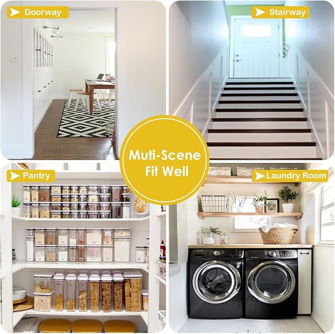 ChrisDowa Blackout Curtains Door Curtain Doorway Closet Drapes, 1 Panel | 52W x - Image 7