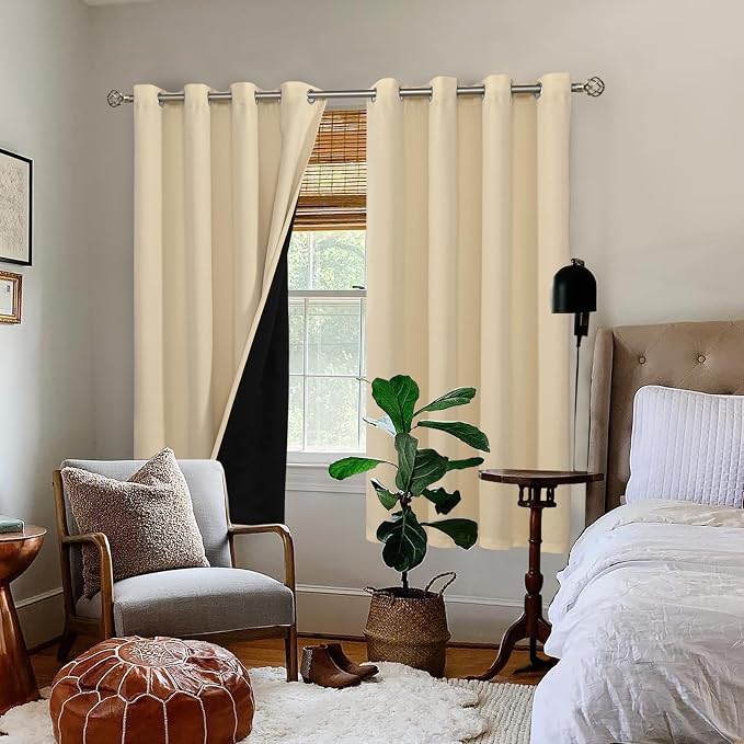 BGment Thermal Insulated 100% Blackout Curtains - Image 2