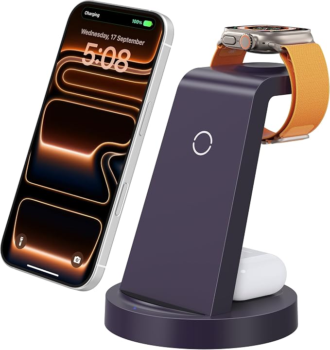 Anlmz 3 in 1 Charging Station for iPhone - Image 8