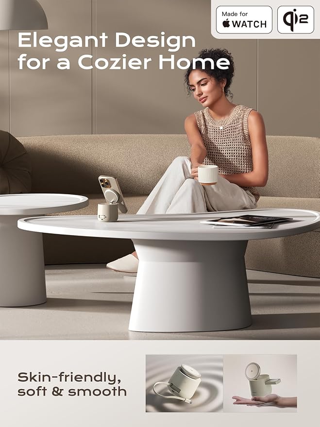 4 in 1 Qi2 Magnetic Wireless Charging Station, 15W Fast Charger - Image 9