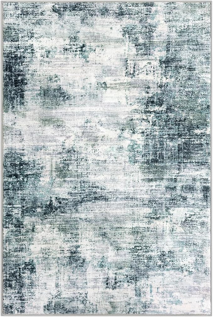 Small Abstract Area Rug 2x3 Ft Entryway Rugs Washable Door Mat Indoor Entrance - Image 10