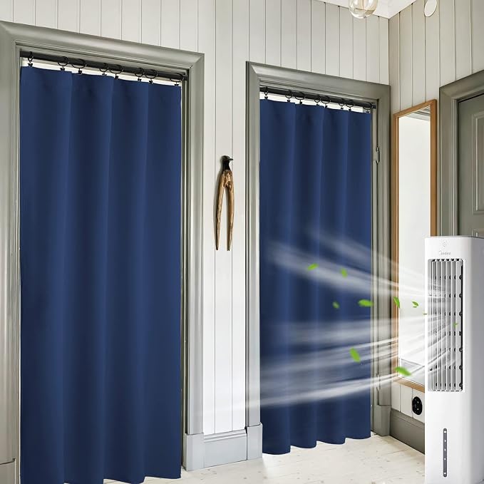 RYB HOME Blackout Curtains for Bedroom Living Room Nursery 72 inches Long | - Image 5