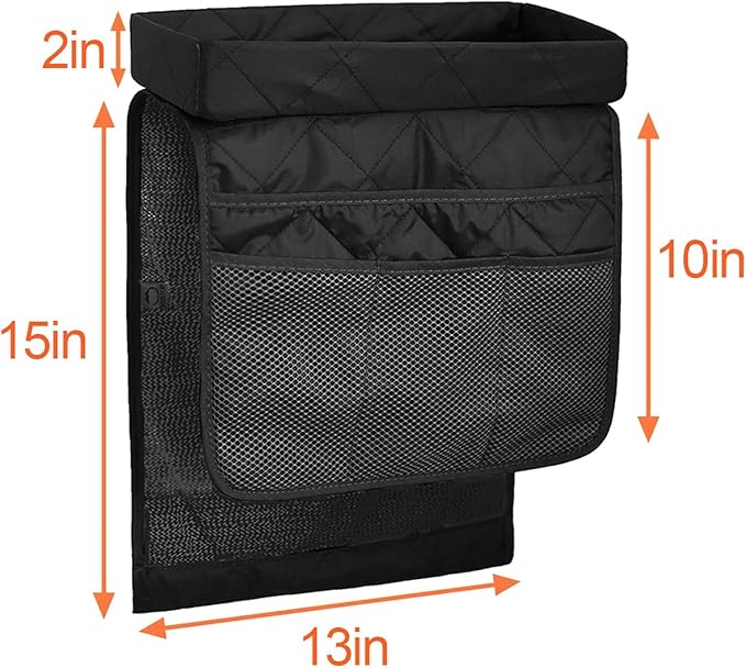 Couch Arm Tray-Couch Arm Cup Holder, Anti-Slip Chair Arm TV Remote Holder - Image 2