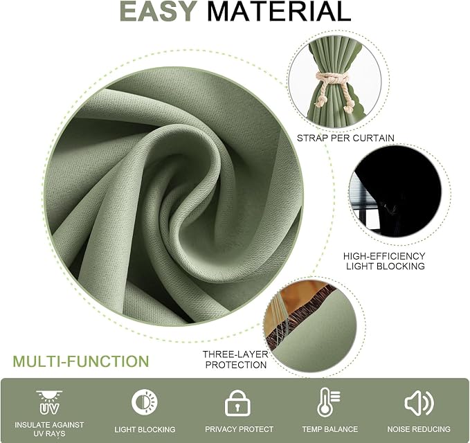 Adhesive Curtains for Window - Image 5