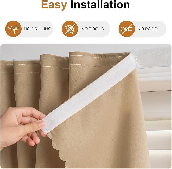 Adhesive Curtains for Window - Image 7