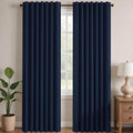 Deconovo Blackout Curtains for Bedroom 108 Inches Long | Back Tab and Rod by Unknown