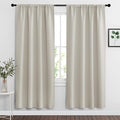RYB HOME Curtains for Bedroom Living Room Nursery Office 63 inches Long | by RYBHOME