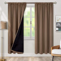 BGment Taupe 100% Blackout Curtains by BGment