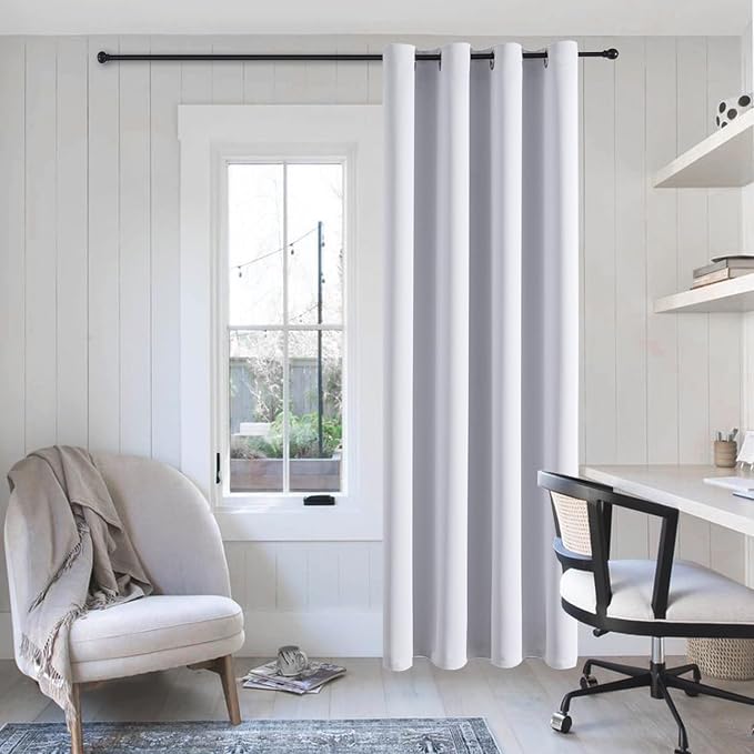 ChrisDowa Blackout Curtains for Bedroom 95 Inch Door Curtain, 1 Panel | 52W x by ChrisDowa
