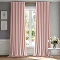 MIULEE Light Pink Velvet Curtains 52x90 inches Luxury Blackout Curtains | by MIULEE