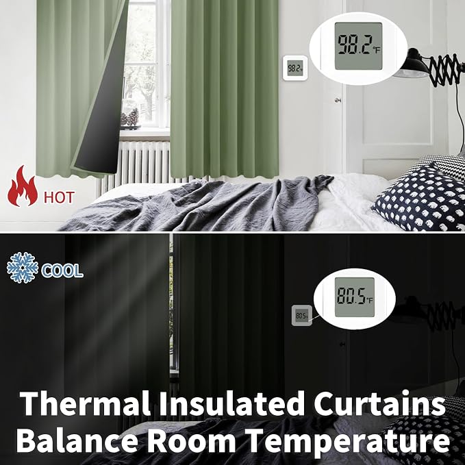 BGment 100% Blackout Curtains for Bedroom - Image 6