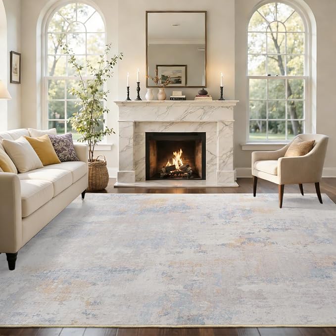 6x9 Ft Large Area Rugs for Living Room, Soft Non-Slip Washable Rugs Modern - Image 2