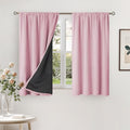 BGment Pink Blackout Curtains for Girls Room 54 Inch Length 2 Panels | Kids by BGment