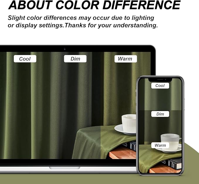 102 Inch Long Green Custom Velvet Blackout Curtains - Image 9