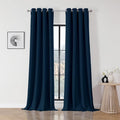 Joydeco Blackout Curtains 108 Inch Length 2 Panels Set, Thermal Insulated Long by JOYDECO