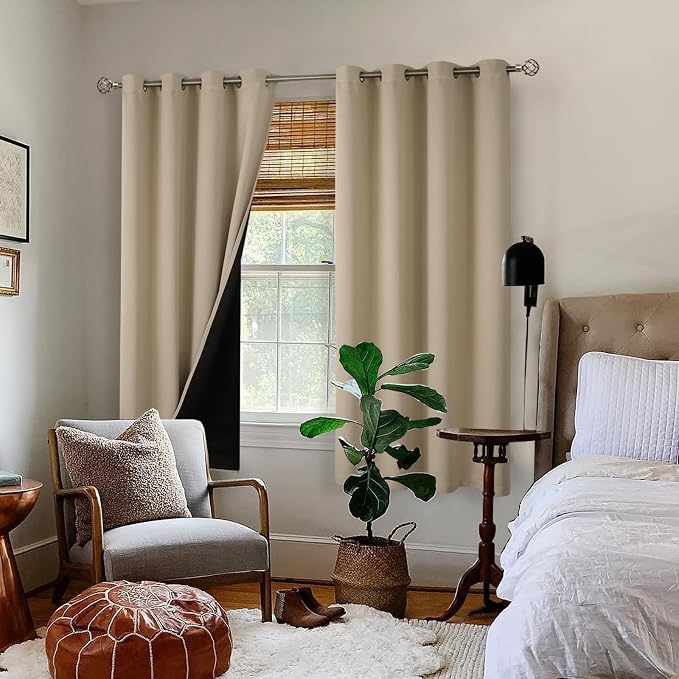 BGment Thermal Insulated 100% Blackout Curtains - Image 2