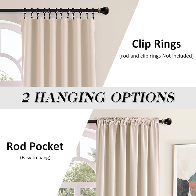 Extra Long 96 inches Length Curtains - Image 2