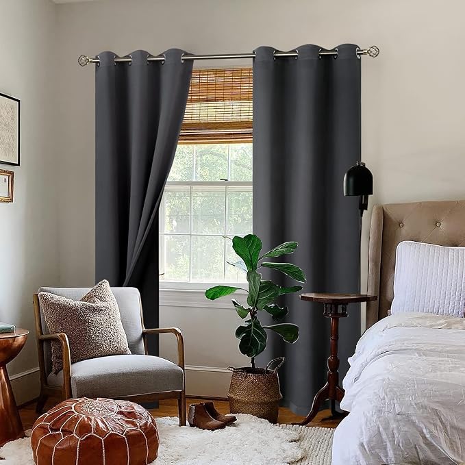 BGment Thermal Insulated 100% Blackout Curtains - Image 2