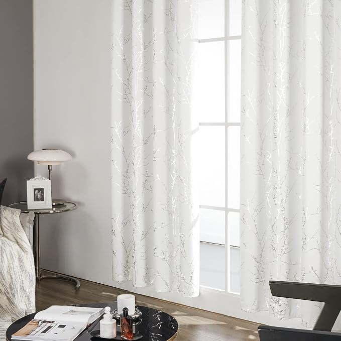 Deconovo Living Room Curtains 72 Inches Long, Thermal Insulated, Room Darkening - Image 4