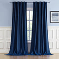 Extra Long Blackout Curtains Thermal Insulated Blackout Drapes Window Treatment by DUALIFE