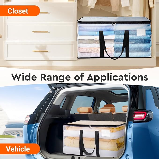 BlissTotes Moving Bags, 76L 10-Pack Storage Bags, Moving Boxes | Moving Box - Image 6