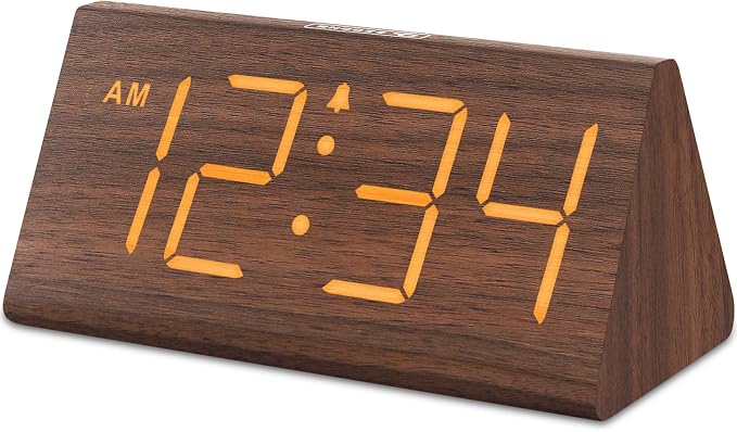 DreamSky Wooden Digital Alarm Clock by DreamSky