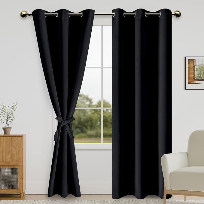 DWCN Blackout Curtains for Bedroom by DWCN