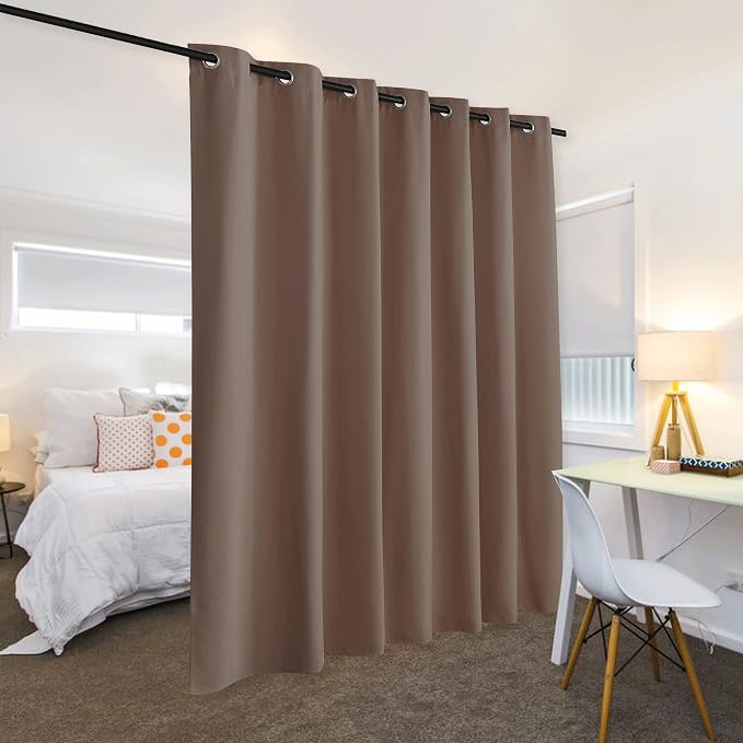 RYB HOME Room Divider Blackout Curtains - Image 3