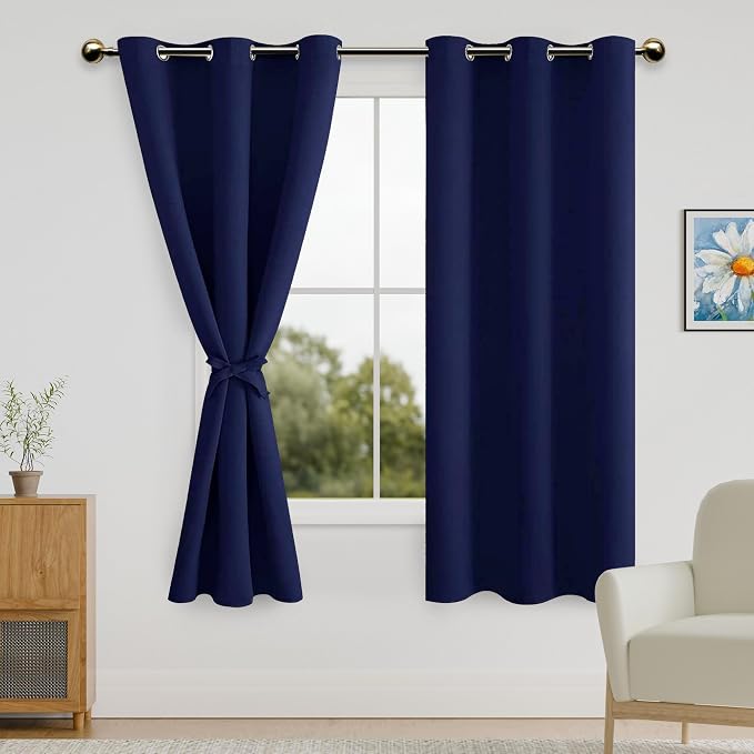 DWCN Blackout Curtains for Bedroom Sewn by DWCN