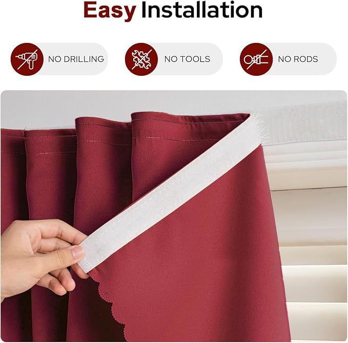 Magic Tape Blackout Curtains - Image 7