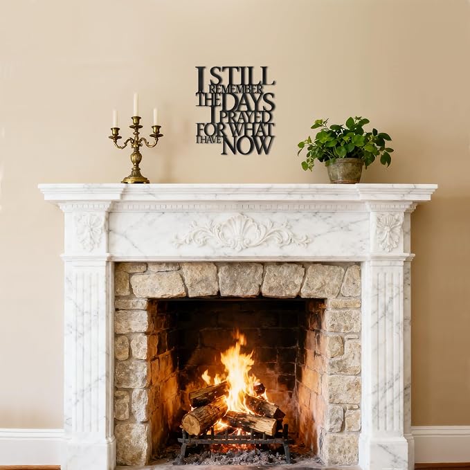 Motivational Black Metal Wall Art Home Office Decor Inspirational Living Room - Image 6