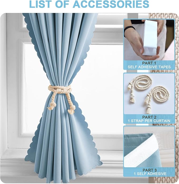 Adhesive Curtains for Window - Image 6