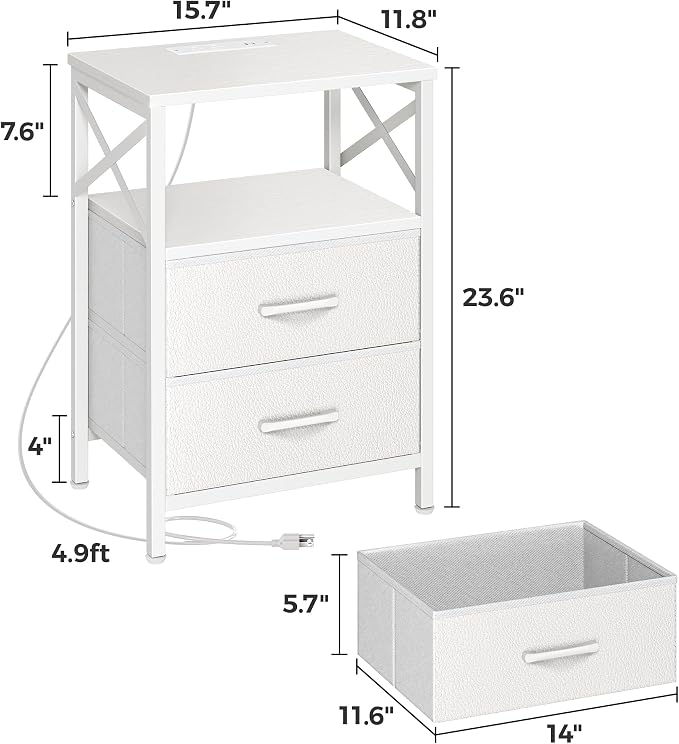Huuger Nightstand Set of 2 - Image 3